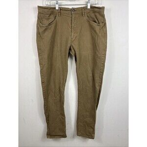 Flint And Tinder 365 Pants Size 36x31 Slim Fit Chino Pants Brown